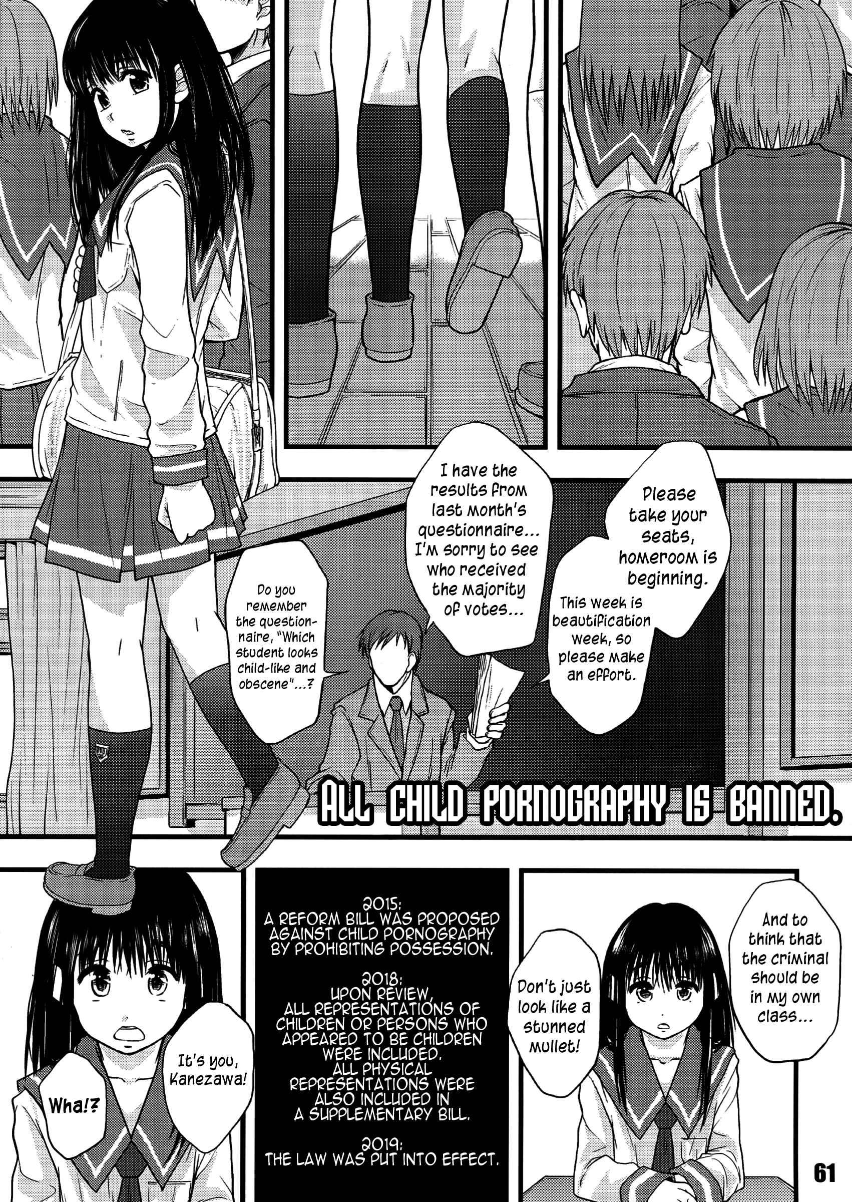 All Child Pornography Is Banned. Chapter 1000 Page 1